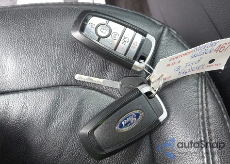 2018 Ford Explorer Xlt из США, поврежденный, VIN 1FM5K8DH8JGA13677